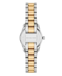 Michael Kors Women's Lexington Three-Hand Two-Tone Stainless Steel Watch, 26mm
