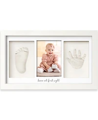 Duo Baby Hand and Footprint Kit, Handprint Newborn Photo Frame, Keepsake for New Mom
