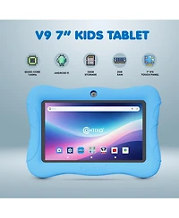 Contixo 7" Android Kids Tablet 32GB, Includes 50+ Disney Storybooks & Stickers, Protective Case with Kickstand, (2024 Model)