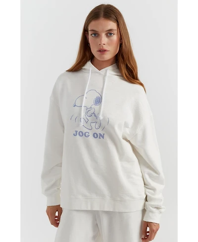 Chinti & Parker Women's Snoopy Jog on Hoodie