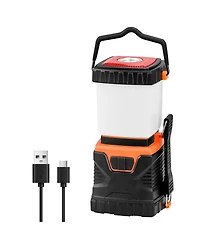 Mecale All-in-One Rechargeable Led Camping Lantern, 1000LM, 360° Illumination, 4 Lighting Modes, Usb Charging