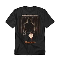 Friday The 13th Men's New Dimension Poster T Shirt