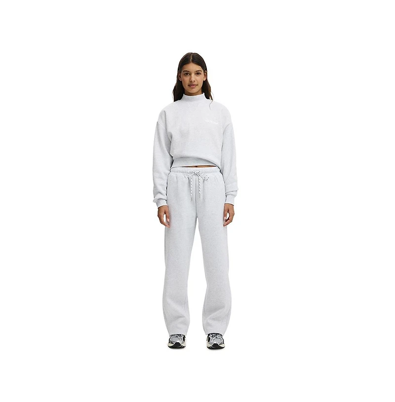Cotton On Women's Active Plush Double Waistband Sweatpant