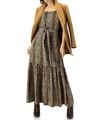 Ivonne Women's Animal Print Maxi Dress