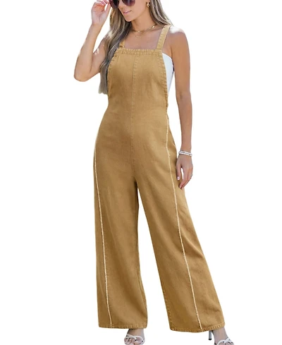 Cupshe Women's Retro Denim Overalls