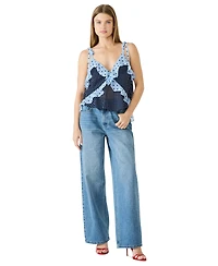 Steve Madden Women's Adalina V-Neck Top