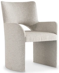 Bernhardt Loggia 7-Pc. Wood Rectangle Table and Upholstered Arm Chairs Dining Set