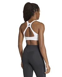 adidas Women's Optime Workout 3-Stripes Medium Support Bra