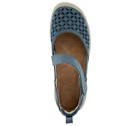 Jbu Women's Bianca Mary Jane Round Toe Flats