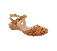 Jbu Women's Vinya Round Toe Wedge Sandals