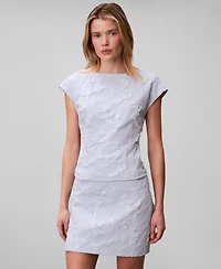 Calvin Klein Women's Pull-On Mini Skirt