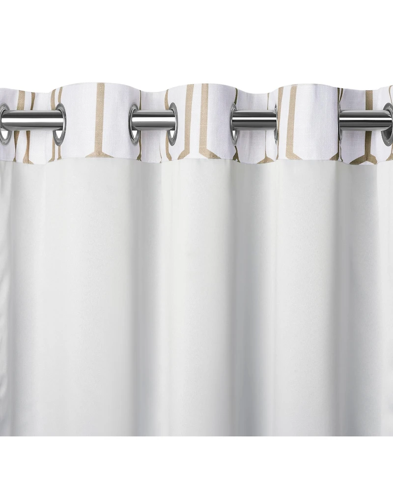 Elrene Home Fashions Kaiden Geometric Room Darkening Window Curtain