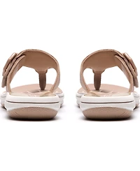 Clarks Women's Breeze Cove Flip Flop Flats