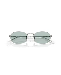 Prada Women's Oval Sunglasses, Pr B53S