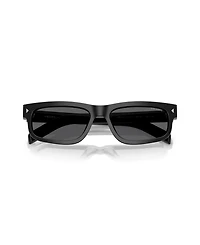 Prada Men's Rectangle Sunglasses, Pr B11S