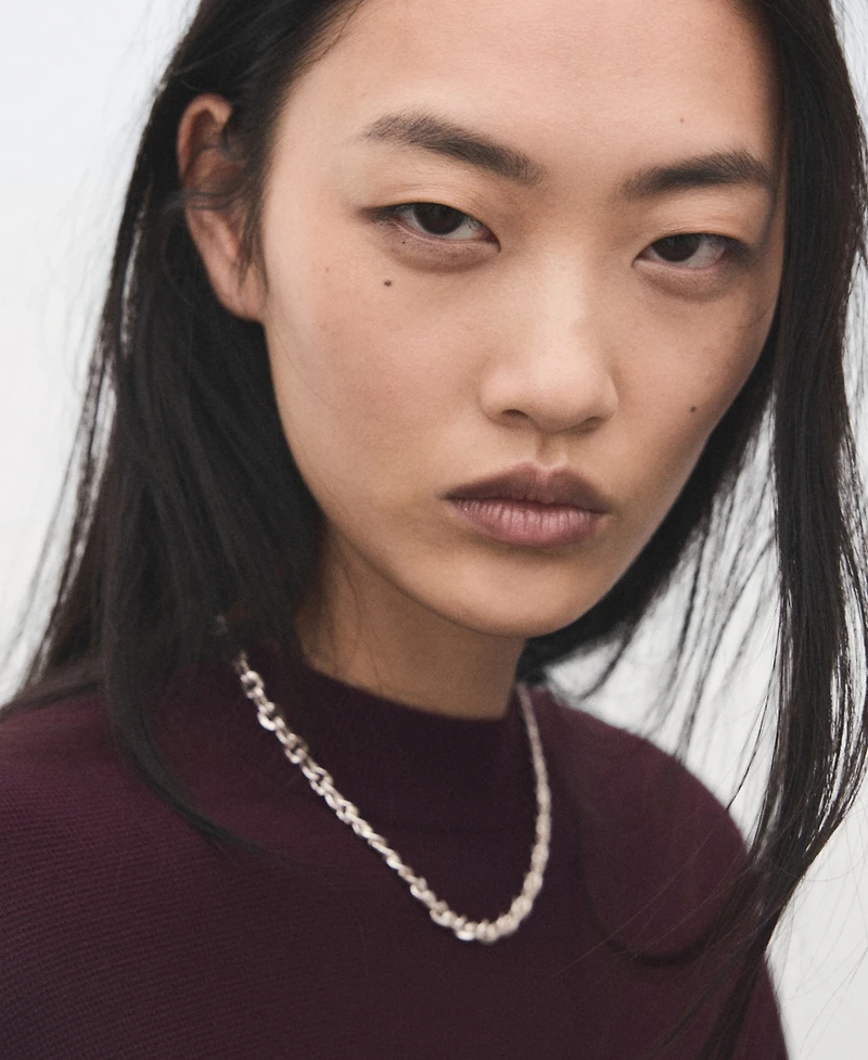 Mango Women's Round-Neck Knitted Sweater