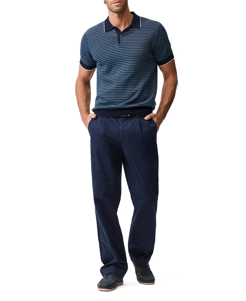Rodd & Gunn Men's Oyster Island Knit Polo Shirt
