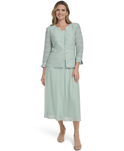 Jessica Howard Women's Swing Inset Waist Dress