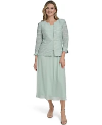 Jessica Howard Women's Swing Inset Waist Dress