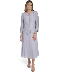 Jessica Howard Women's Swing Inset Waist Dress