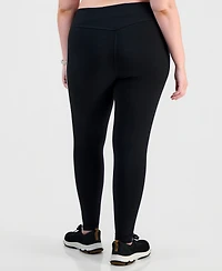 Id Ideology Plus Studio Side-Stripe Leggings, Macy's Exclusive