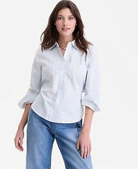 On 34th Women's Tie Back Button Down Shirt, Macy's Exclusive