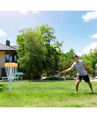 Sugift Disc Golf Set 8-Pack Starter Discs with Putter Mid-Range Driver Pdga Approved