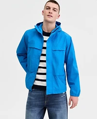 Sun + Stone Men's Deckhand Hooded Utility Jacket, Macy's Exclusive