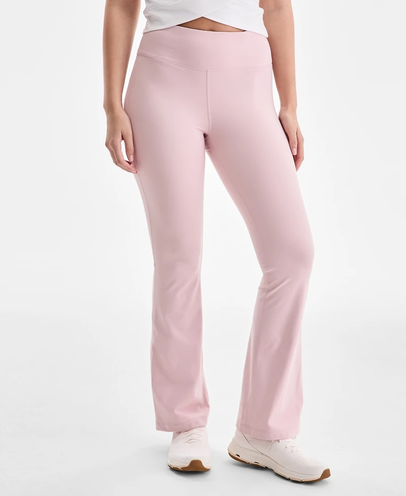 Id Ideology Women's Studio High Rise Flare Leggings, Created for Macy's