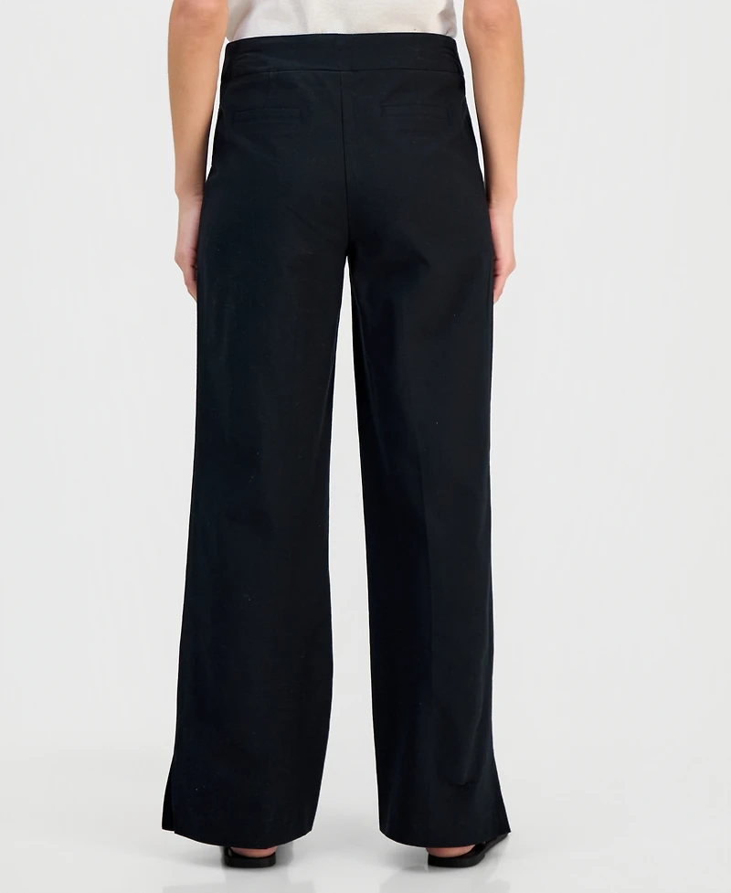 Jm Collection Women's Mid-Rise Pull-On Wide-Leg Pants, Macy's Exclusive
