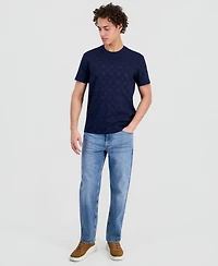 Guess Men's Nico Embossed Knit T-Shirt