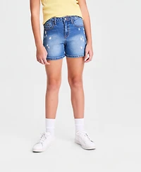 Epic Threads Girls' 5-20 Embroidered Denim Shorts, Macy's Exclusive