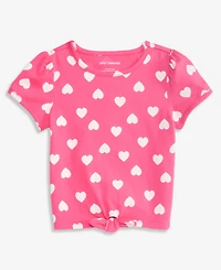 Epic Threads Girls' 12M-5T Heart Tie T-Shirt, Macy's Exclusive