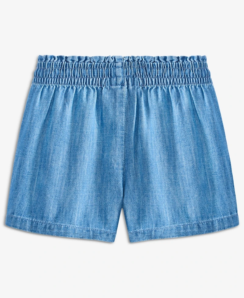 Epic Threads Girls' 12M-5T Chambray Shorts, Macy's Exclusive