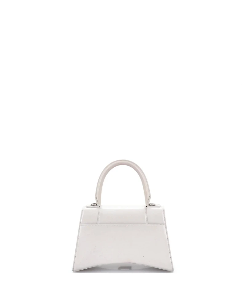 Pre-Owned Balenciaga Small Hourglass Top Handle Bag Leather