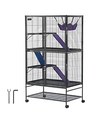 Zeus & Ruta 4-Tier Rolling Metal Small Animal Cage