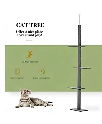 Zeus & Ruta Tall Cat Tree Activity Center