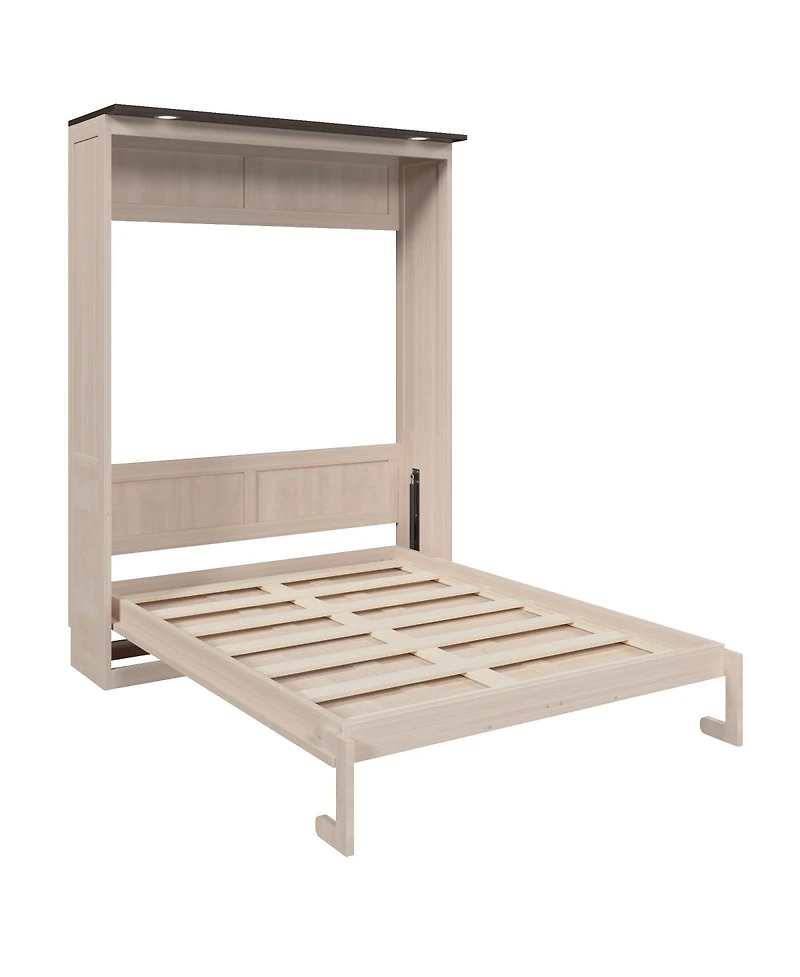 Streamdale Furniture Queen Size Murphy Bed with Led