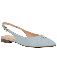 Tommy Hilfiger Women's Velina Pointed Toe Ballet Flats