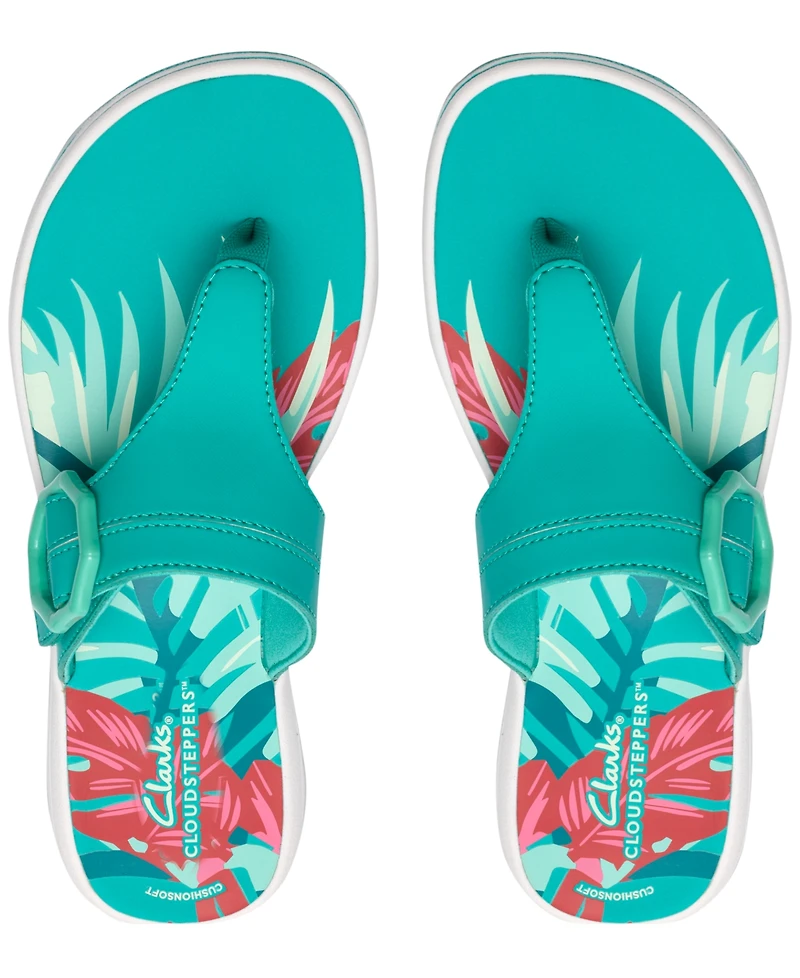 Clarks Women's Breeze Cove Flip Flop Flats