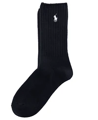 Polo Ralph Lauren Women's Classic Ribbed Crew Socks 79104