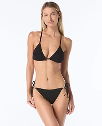 Vince Camuto Women's Triangle Halter Bikini Top