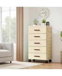 gaomon Plastic Storage Drawer Cart