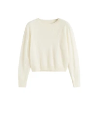 Chinti & Parker Women's Brushed Cashmere Crewneck Sweater