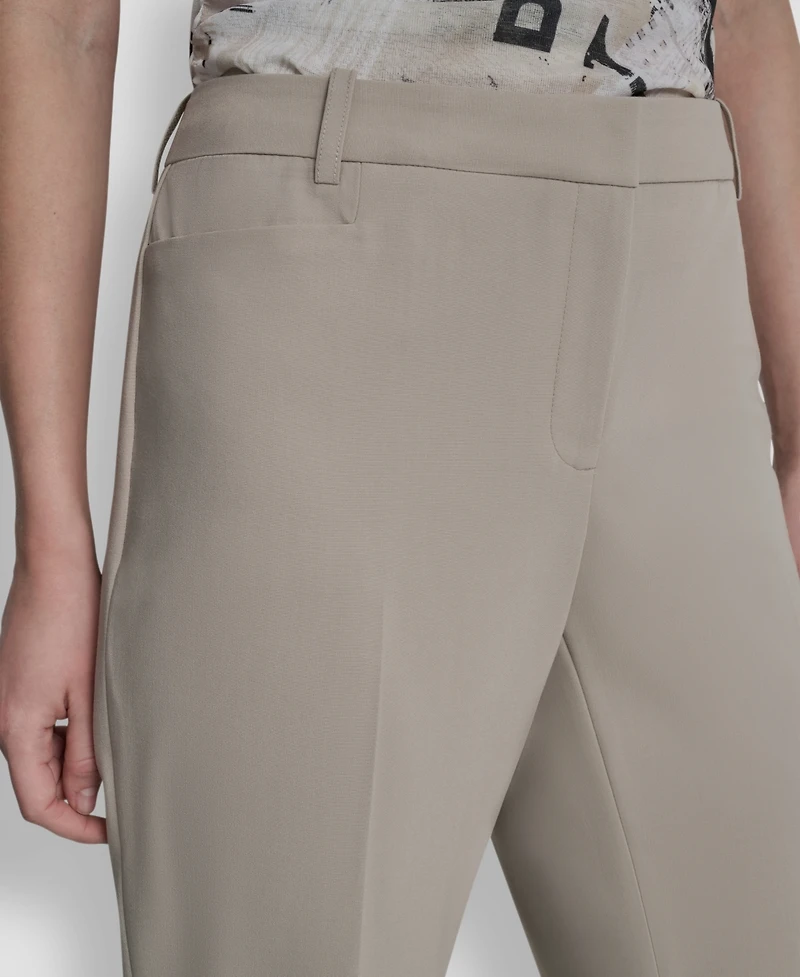 Dkny Women's Modern-Fit Front-Pleated Trousers