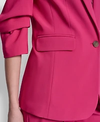 Dkny Women's Tech Tailoring 1-Button Blazer