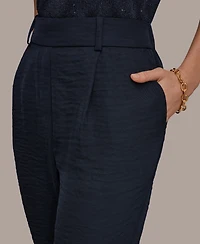 Donna Karan New York Women's Pleated Straight Pants