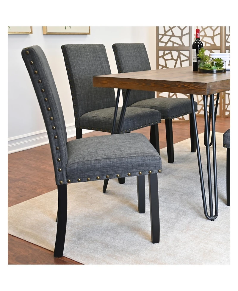 Streamdale Furniture Amisos 6-Piece Dining Set Distinctive Style for Your Dining Space