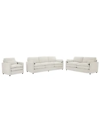 Streamdale Furniture Cozy Upholstered Oversized Comfy Cloud Sofa Double Cushion Group