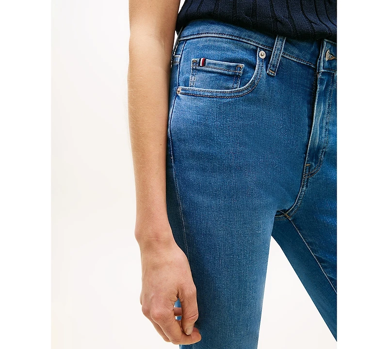 Tommy Hilfiger Women's Mid-Rise Skinny Jeans